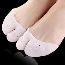 Özgürce Konforlu Silikon Ayak Baş Parmak Ayrıcı Çift, Nasır Koruyucu Ortopedik Aparat