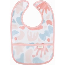 Hype Store Babyjem Leke Tutmaz Önlük Pembe Puzzle