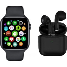 Normadia Iphone 7 Plus Uyumlu Akıllı Saat ve Kablosuz Bluetooth Kulaklık Seti