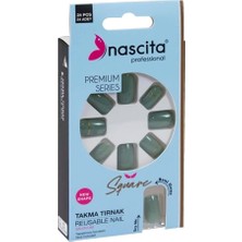 Hype Store 24'lü Square Renkli Takma Tırnak - 162