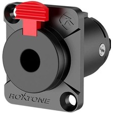 Roxtone RX-J906 6.3mm Tip Gitar Jak Şase Siyah - 1 Adet