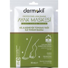 Hype Store Dermokil Kil & Kenevir Yağli Ayak Maskesi (35 Ml)
