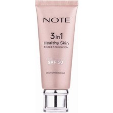 Hype Store Note 3 In 1 Healthy Skin 50 SPF Aydınlatıcı Krem 00 Açık Ton Renk Eşitleyici Özellikli