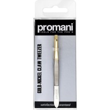 Hype Store Promani Yarı Altın/nikel Düz Uçlu Cımbız PR-918