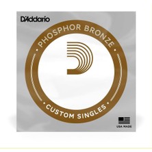 Hype Store D'addario PB023 Akustik Tek Tel, Paket, (Sol), Phosphor Bronze