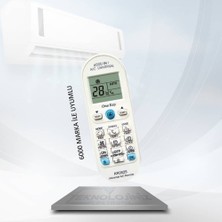 Ata Elektronik Klima Kumanda 6000 Model Uyumlu KR0525 Universal A/C Uzaktan Kontrol