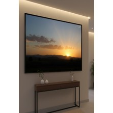 Safir Design Huzur Veren Doğal Gün Batımı Temalı Çerçevelitablo