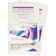 Hype Store Ovaco Aydınlatan ve Canlandıran Yaprak Yüz Maskesi, Niacinamide ve Meyve Özleri ile Shining Etkisi,