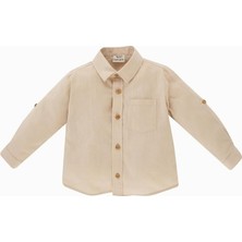 Hype Store Erkek Bebek Poplin Uzun Kollu Gömlek