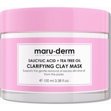 Hype Store Maru.derm Salisilik Asit + Çay Ağacı Yağı Kil Maskesi 100 ml
