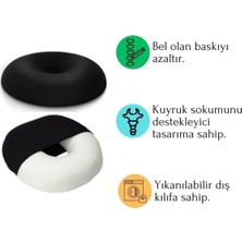 Özgürce Konforlu Ortopedik Oturma Simidi, Ev, Ofis ve Araç Için Ergonomik Yastık