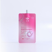 Hype Store Mia Klinika Siyah Nokta Karşıtı, Gözenek Sıkılaştırıcı Bentonitli Pembe Kil Maskesi 15 ml