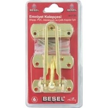 Ennalbur Başel Kapı Emniyet Kelepçesi Sarı