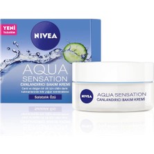 Hype Store Aqua Sensation Canlandırıcı Yüz Bakım Kremi , Nemlendirici, Salatalık Özü, Dolgun Cilt