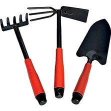 Hype Store 3 Parça Bahçe El Aleti Seti, Tırmık, Çapa ve Kürek