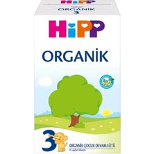Hype Store Hipp 3 Organik Devam Sütü 600 gr 1 Paket(1 x 600 G)