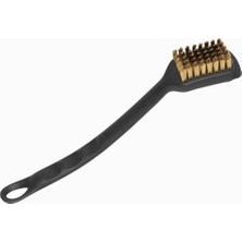 Hype Store Aygaz Barbekü Fırçası Küçük, 2 Kat Pirinç Kıl, Ek Sıyırıcı, Barbekü Temizleyici, Ergonomik Barbekü I