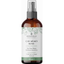 Hype Store Monoville Çay Ağacı Suyu 100 ml Cam ŞIŞE%100 Saf ve Doğal (Tea Tree Water)