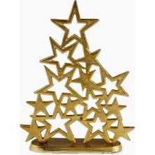 Hype Store Jumbo Epsilon Yıldız Ağaç Gold 24X6 cm
