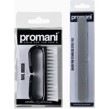 Hype Store Promani Tırnak Fırçası+Pro Lazer Kesim Çelik Törpü