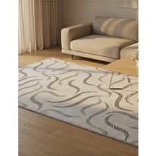 Polaris Halı Kaymaz Taban, Kesme Yolluk Halı, Kabartmalı, Salon, Mutfak, Antre, Koridor,yatak Odası Halısı, Gri