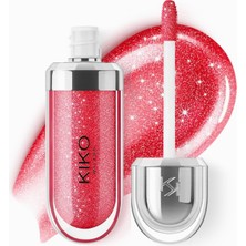 Hype Store Kiko Dudak Parlatıcısı - 3D Hydra Gloss - 12 Pearly Amaryllis Red - Besleyici ve Nemlendirici