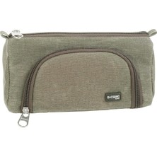 Hype Store S-Case Model 3 Mumlu Kanvas Haki