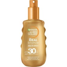 Hype Store Ambre Solaire Ideal Bronzluk Güneş Koruyucu Sprey SPF30 150ML