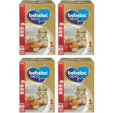 Hype Store Bebelac Gold 1 Numara 800 gr x 4 Adet Avantaj Paketi