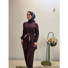 JOOQSTORE Örgü Kemerli Takım