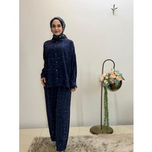 JOOQSTORE Taşlı Gömlek Takım