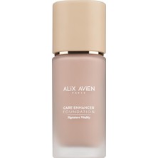 Hype Store Alix Avien Kırışıklık Karşıtı Nemlendirici SPF30 Parlak Bitişli Fondöten Care Enhancer 802 Rose