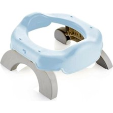 Hype Store Babyjem Portatif Lazımlık 3 Adet Hediye Poşetli, Mavi