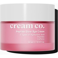 Hype Store Cream Co. Peptide Glow Eye Cream, Nemlendirici Göz Kremi, 15 ml