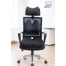 Özgürce Rahatlatıcı Ortopedik Yastık Seti, Bel, Boyun ve Kalça Desteği 3'lü