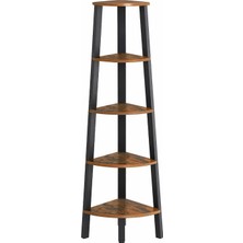 Hype Store Köşe Rafı, Kitaplık 5 Katlı, Merdiven Raf, Saklama Dolabı, Oturma Odası Için Elbise Askısı, Endüstri