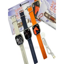 Normadia 49MM Akıllı Saat, 2.08" Ekran, Vidalı Kordon, Max S8 Ultra Max