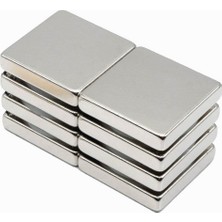 Hype Store Mns Magneteksan 25X25X5 mm Kare Neodyum Mıknatıs - N35 (4 Adet)