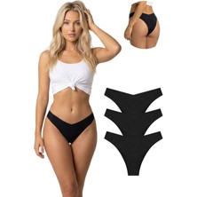 New Lilla 330 Kadın Dikişsiz Lazer Brazilian Külot Paketi