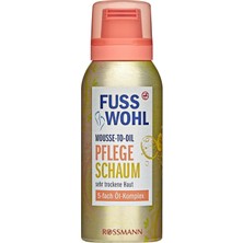 Özgürce Çok Kuru Ciltler Için Ayak Bakım Köpüğü 100 Ml, Yumuşak ve Ferahlatıcı