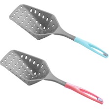 Hype Store 1 Adet Kedi Kumu Eleme Küreği, Küçük Delikli Ince Taneli Dar Aralıklı Pet Tuvalet Temizleme Eleği Sü