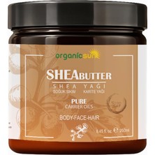 Hype Store Shea Yağı 250 ml |%100 Ham, Soğuk Pres, Rafine Edilmemiş, Shea Butter Karite | Kuru Cilt, Saç, Dudak