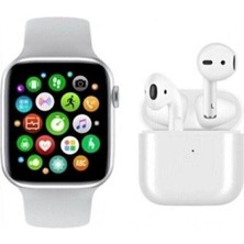 Normadia Güçlü Akıllı Saat ve Kablosuz Kulaklık Beyaz, Şık ve Kullanışlı Set