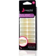 Hype Store Altın Nokta Desenli Yapıştırma Oje (20'li)