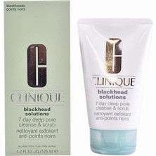 Hype Store Blackhead Solutions 7 Day Deep Pore Cleanse & Scrub 125 ml 1 Paket (1 x 125 Ml)