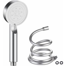 Hype Store Duş Başlığı Seti - 175 cm Pvc Banyo Duş Hortumu + 5 Fonksiyonlu Yüksek Basınçlı Su Tsarruflu El Duşu
