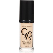 Hype Store Golden Rose Total Cover 2 In 1 Foundation & Concealer Fondöten ve Kapatıcı No: 022
