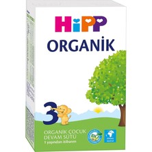 Delixa Hipp 3 Organik Devam Sütü 300 gr 1 Paket(1 x 300 G)