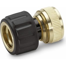 Delixa Pirinç Hortum Bağlantı Aparatı 3/4'' Aqua Stop