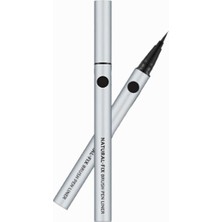 Delixa Ince Fırça Uçlu Kalem Eyeliner Natural Fix Brush Pen Liner ()